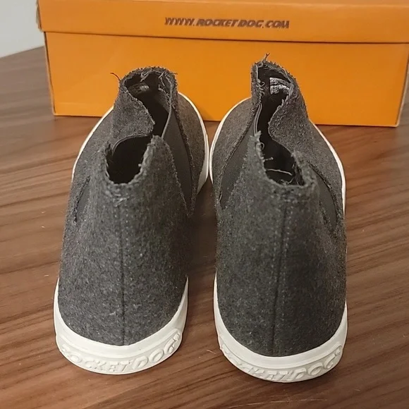 Rocket Dog Cabinjo in Charcoal 10M Women Cabin Joshua Fabric - Picture 3 of 16